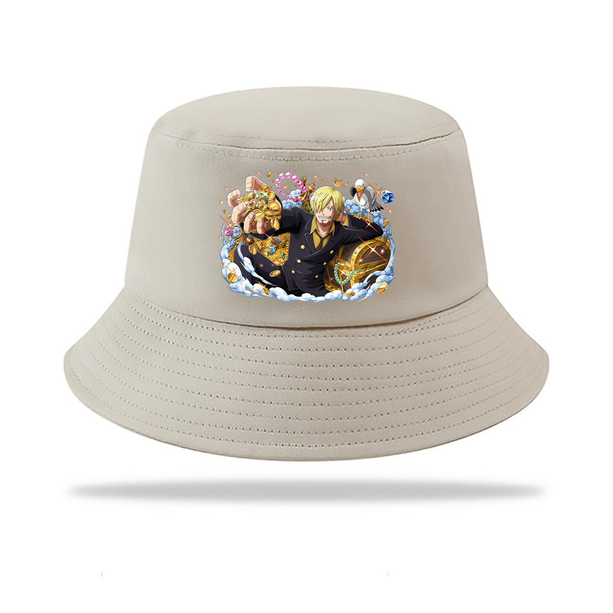（画像用） ワンピース サンジ ONE PIECE Sanji アウトドア日除けバケットハット